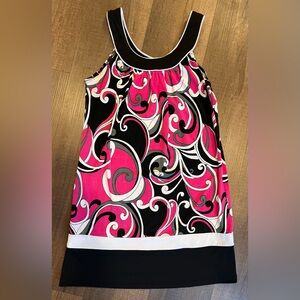 Rampage Womens Long Sleeveless Top, Size Medium